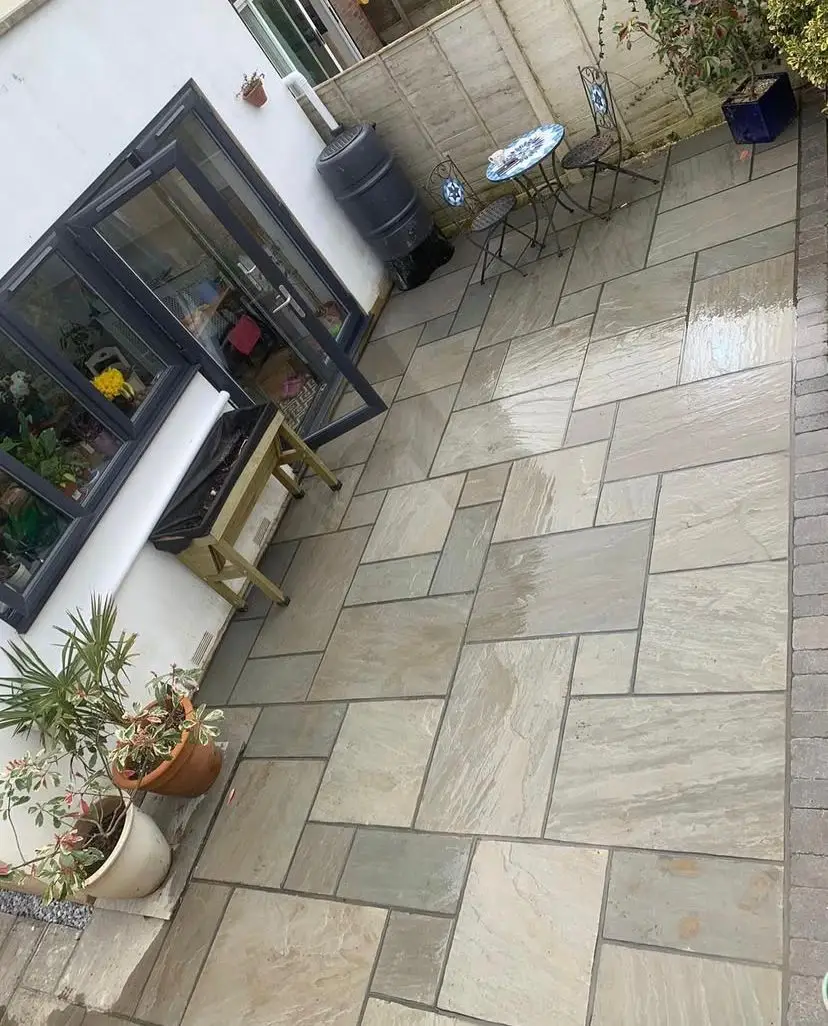 Indian sandstone completed in West Sussex.